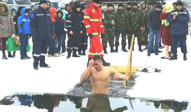 Safety Measures During Epiphany Bathing