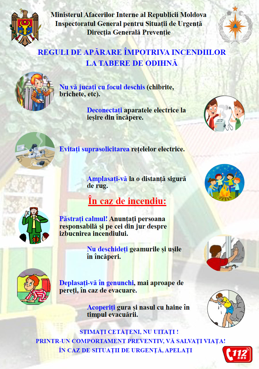 Fire Safety Rules in Summer Camps