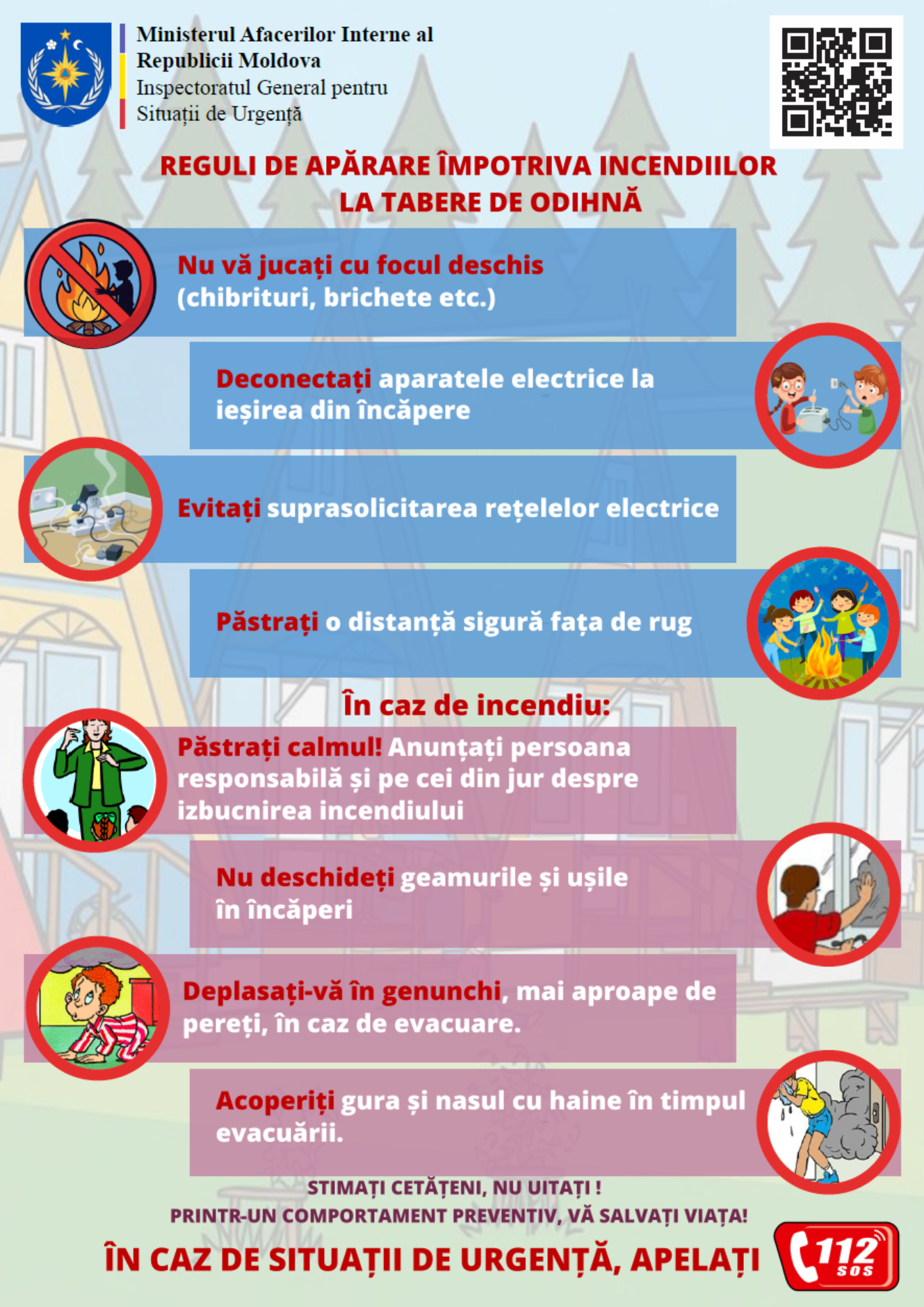 Fire Safety Rules in Summer Camps